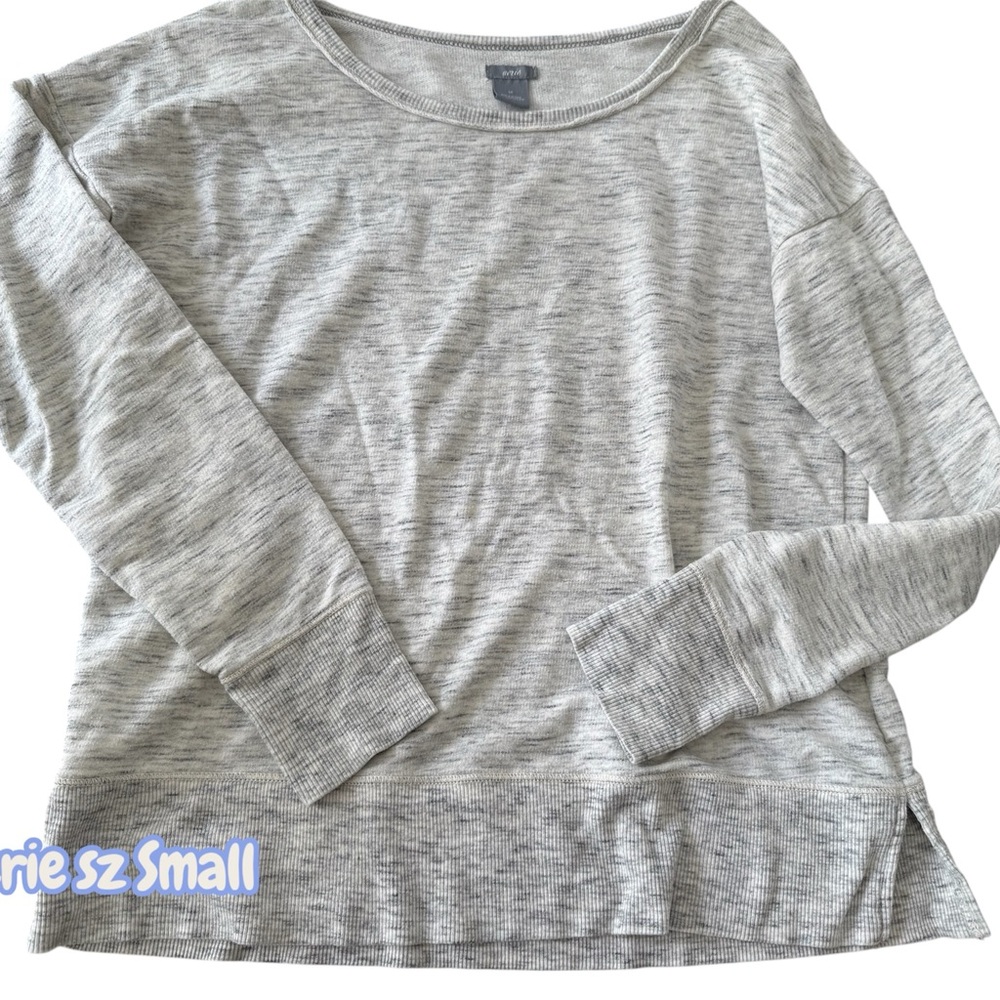 Aerie Heather Gray Knit Top